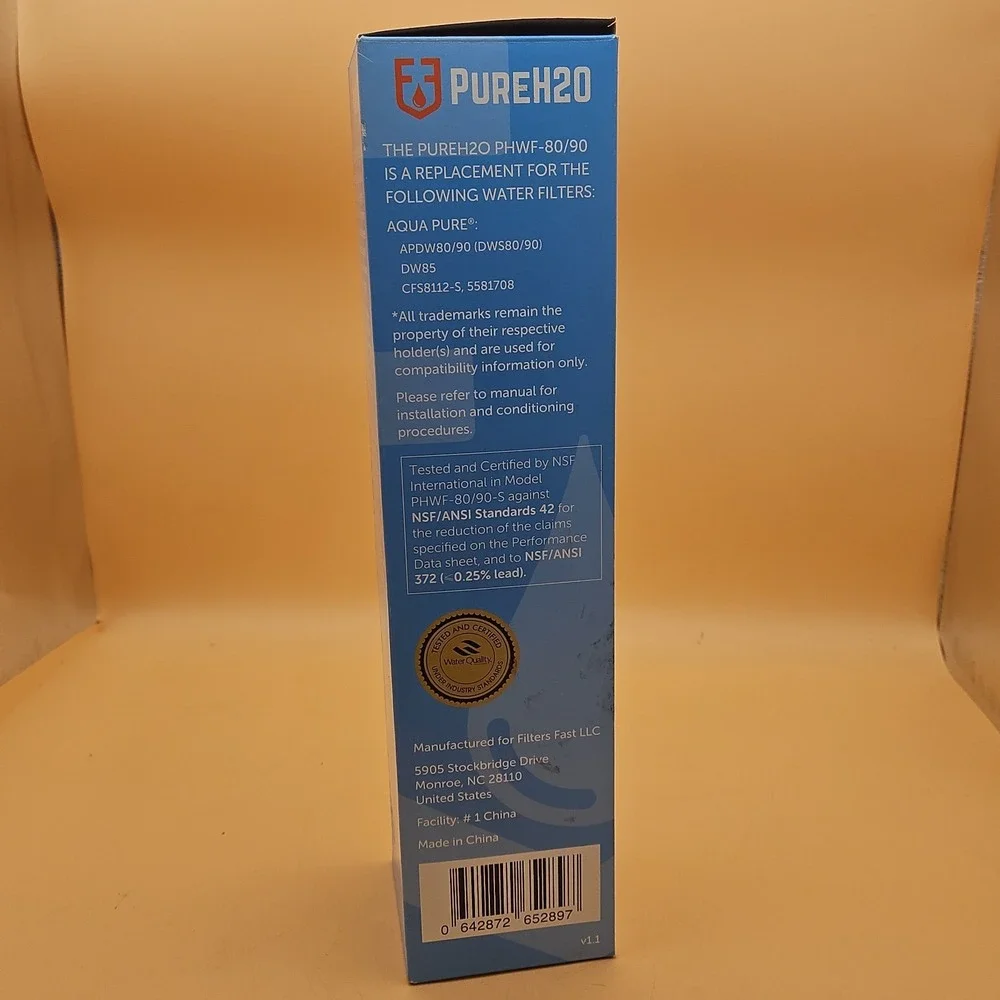PureH2O PHWF-80/90 Replacement for Aqua-Pure APDW80/90
